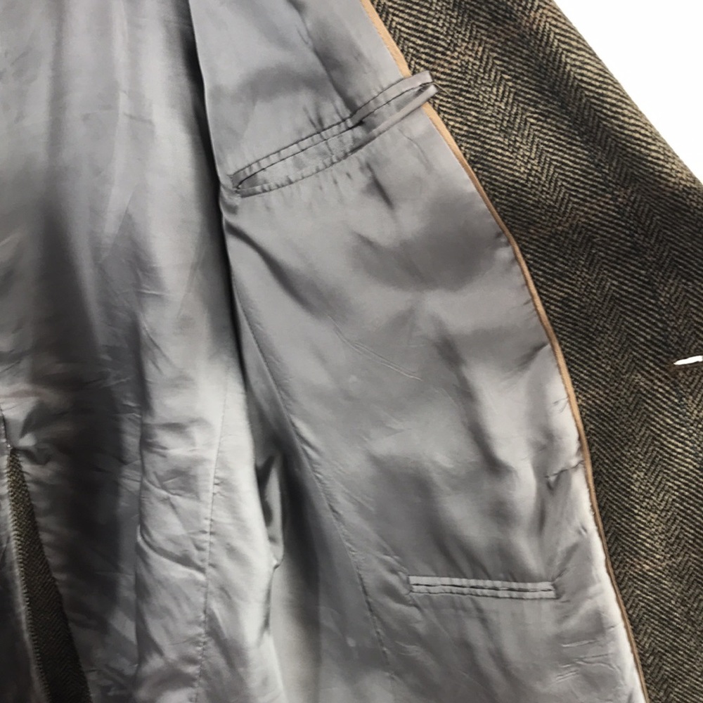 Lands’ End Sport Coat 44 Regular Lambs & Merino Wool blend Blazer - Picture 10 of 16